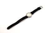 美品 【CITIZEN】 シチズン EXCEED デュラテクト 高精度QUARTZ シルバー文字盤 女性用 レザーベルト 3330-T006701 動作良好