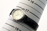 美品 【CITIZEN】 シチズン EXCEED デュラテクト 高精度QUARTZ シルバー文字盤 女性用 レザーベルト 3330-T006701 動作良好