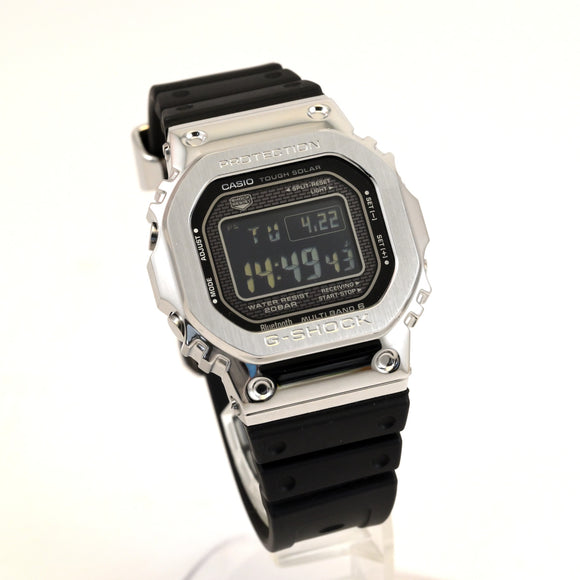極美品 [カシオ] 腕時計 G-SHOCK Bluetooth 搭載 電波ソーラー GMW-B5000-1JF メンズ ブラック