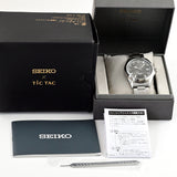 セイコー チックタックコラボ 限定モデル Seiko TiCTAC 35th Anniversary Limited SZSB006 Grey Automatic Ref.4R35-02R0 箱付