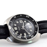 SEIKO 2nd Diver セイコー ヴィンテージ 自動巻 2ndダイバー Automatic Date Vintage 1974 Ref.6105-8110 ベルトオリジナル XGL731 動作品 保あり $P64240