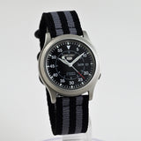 良品 SEIKO 5 セイコー 21石 自動巻 Automatic 38mm 黒文字盤 Day/Date Ref.7S26-03J0 Cal.7S26C 2012年 海外仕様 保あり $P65244