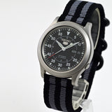 良品 SEIKO 5 セイコー 21石 自動巻 Automatic 38mm 黒文字盤 Day/Date Ref.7S26-03J0 Cal.7S26C 2012年 海外仕様 保あり $P65244