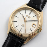 GRAND SEIKO hi-beat CAP GOLD automatic 25石 ref.5645-7010 セイコー 1971年 グランドセイコー デイト 自動巻 保あり $D65246