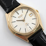 GRAND SEIKO hi-beat CAP GOLD automatic 25石 ref.5645-7010 セイコー 1971年 グランドセイコー デイト 自動巻 保あり $D65246