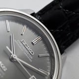 【SEIKO】KING SEIKO Chronometer hi-beat automatic セイコー キングセイコー グレーダイヤル デイト 自動巻 25石 5625-7040 OH済