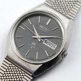 【SEIKO】 セイコー グランドセイコー 56GS GRAND SEIKO HI-BEAT デイデイト 自動巻 レア文字盤 25石 1972年 ref.5645-8000 OH済
