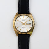 【SEIKO】 セイコー ロードマチック LordMatic Vintage Watch LM Gold Automatic Ref.5606-7000 SGP 国鉄 社外ベルト新品
