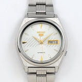 セイコー SEIKO 5 17石 自動巻 Automatic 38mm SEIKOベルト Ref.7009-876A Cal.7009A 1983年製造 海外仕様